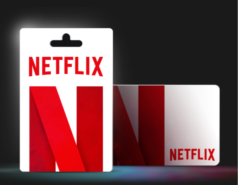 Netflixのプリペイドカード